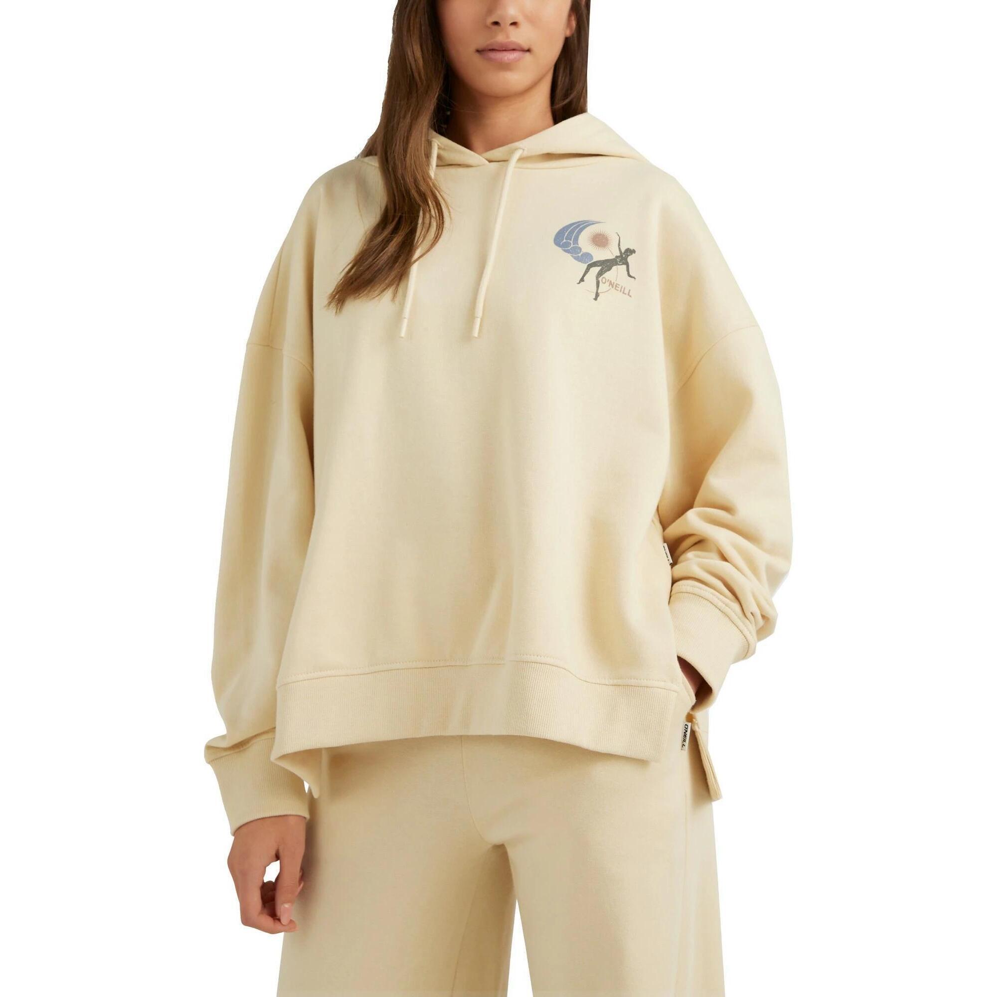 O'Neill - O'Neill O'Neill Pulls Bunji Hoodie  Femmes Bleached Sand - Pull - Jaune - 40 M - Decathlon