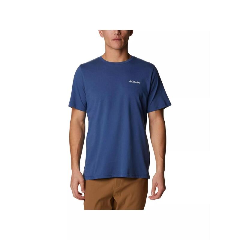 Koszulka z krótkim rękawem Pine Trails Graphic Tee - niebieski