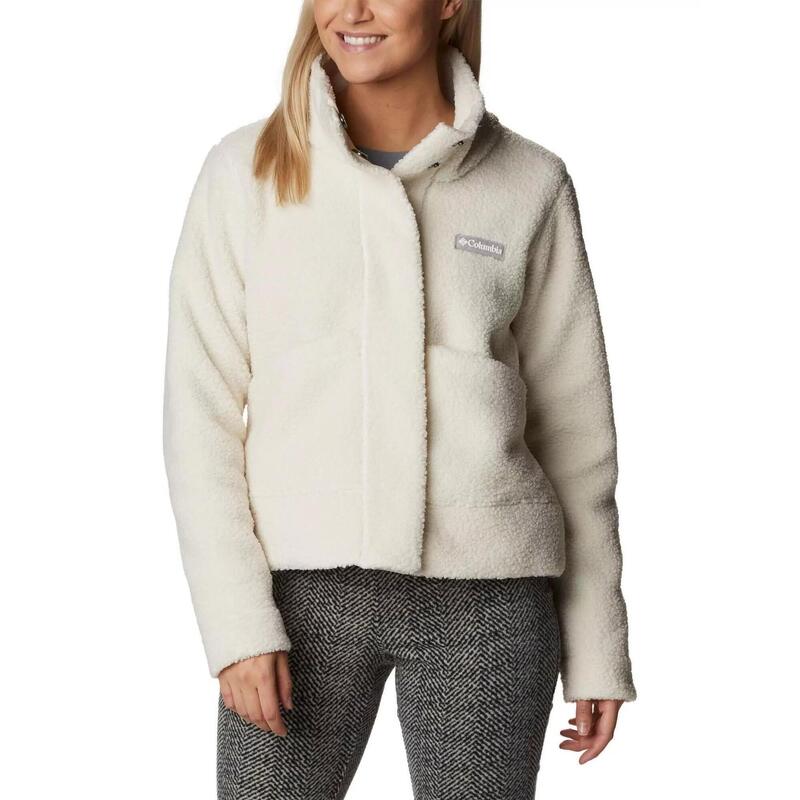 Kurtka uliczna Panorama Snap Fleece Jacket - piaskowy