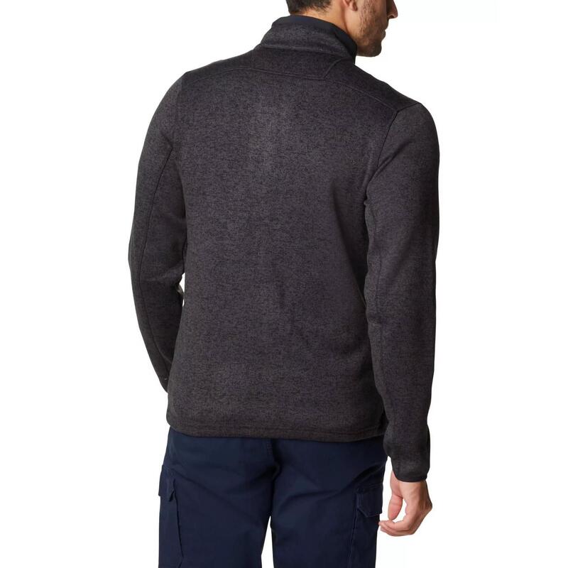Sweter polarowy Sweater Weather Full Zip - czarny