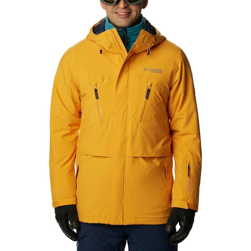 Skijacke Aerial Ascender II Jacket Herren - gelb