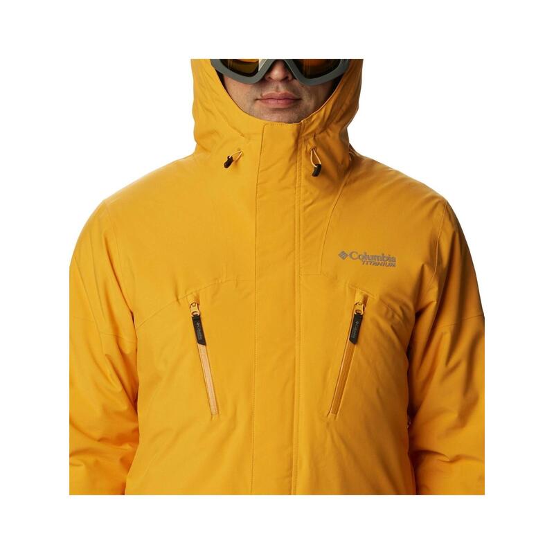 Skijacke Aerial Ascender II Jacket Herren - gelb