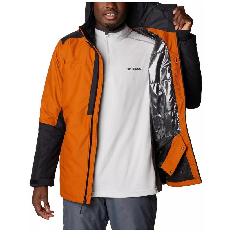 Kurtka narciarska Timberturner II Jacket - pomarańczowy