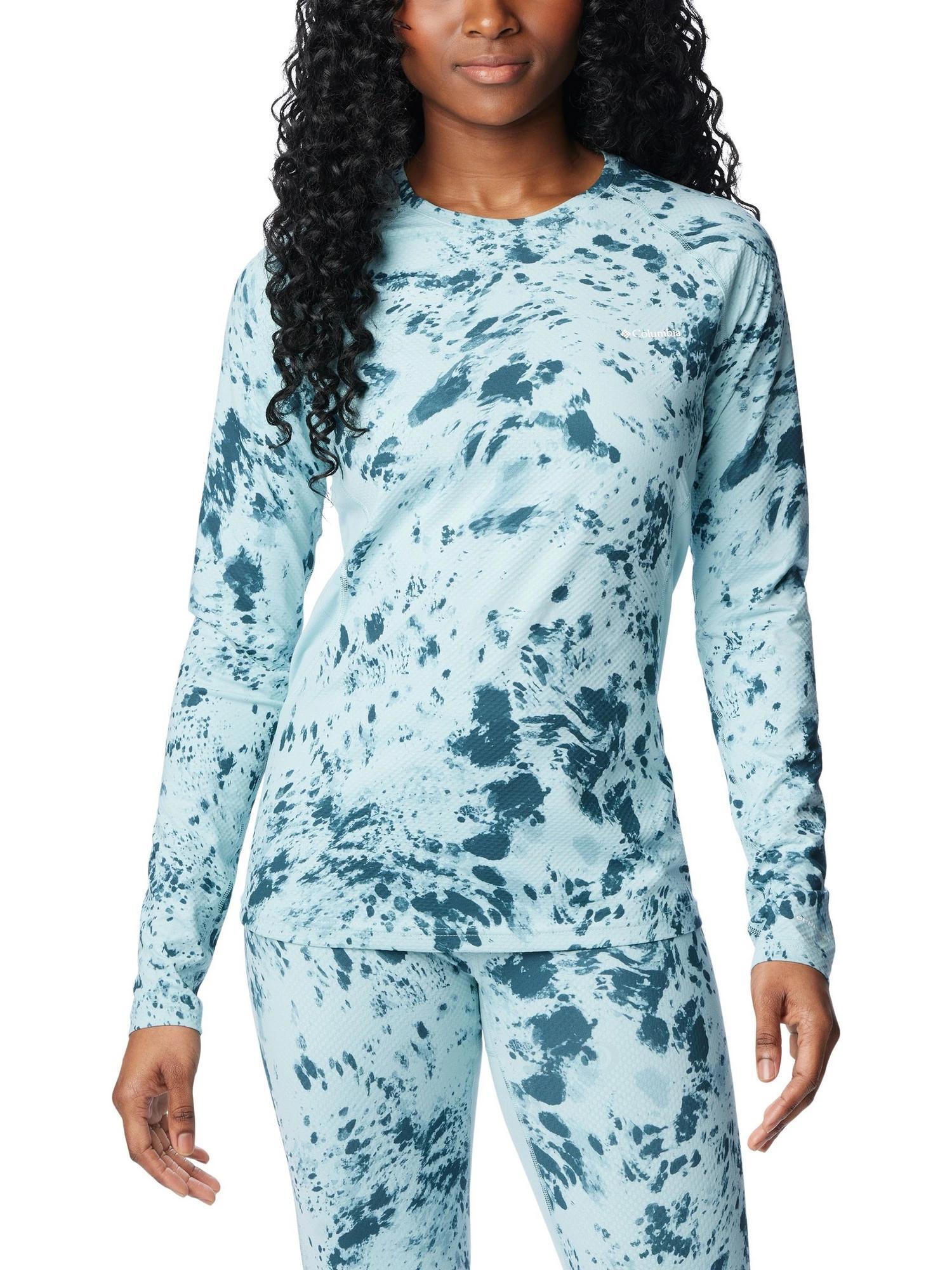 COLUMBIA Funktionsshirt W Omni-Heat Infinity Knit Long Sleeve Crew Damen - blau