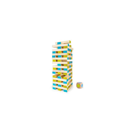 Geschicklichkeitsspiel Riesen-Wackelturm Schulsport Unisex