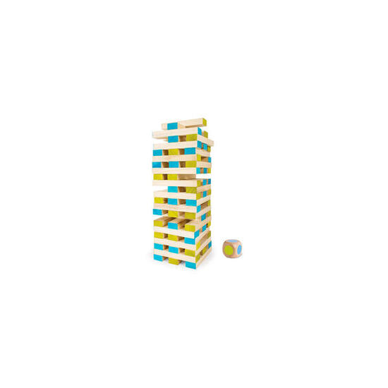 Geschicklichkeitsspiel Riesen-Wackelturm Schulsport Unisex
