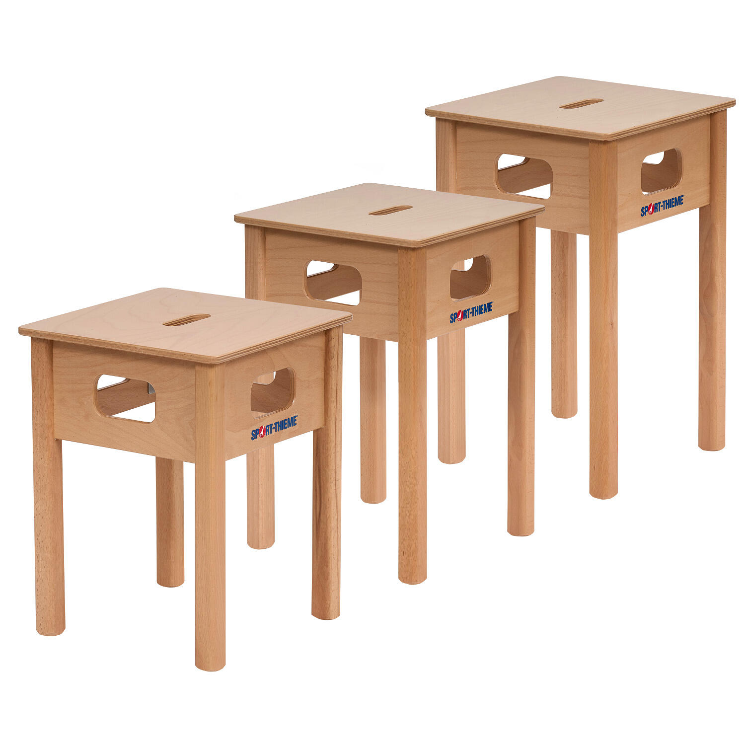 Gymnastikhocker Solid Höhe: 55 cm Bewegungstherapie Unisex 2/6