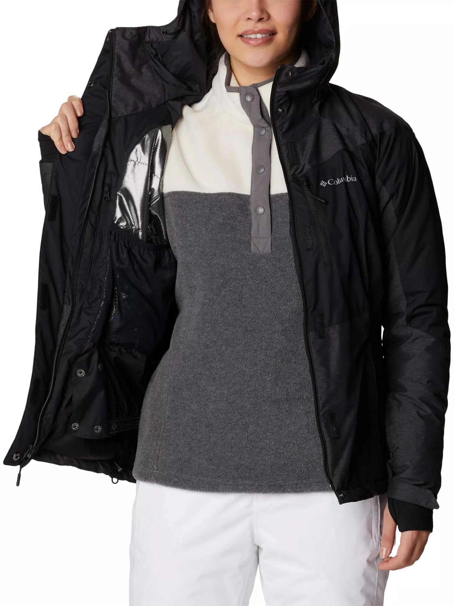 Skijacke Rosie Run Insulated Jacket Damen - Schwarz 4/7