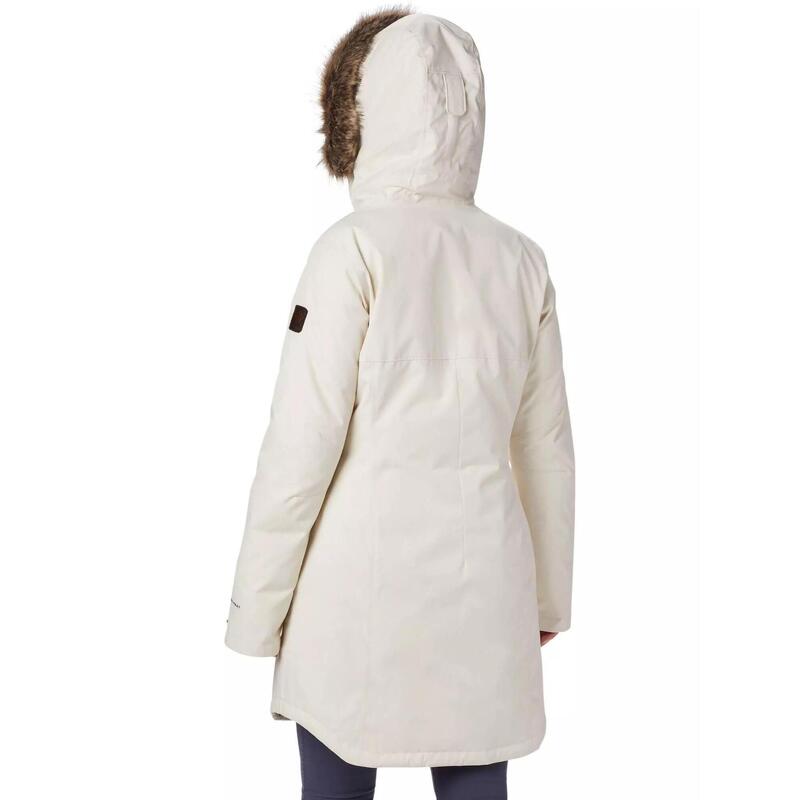 Wintermantel Suttle Mountain Long Insulated Jacket Damen - sand