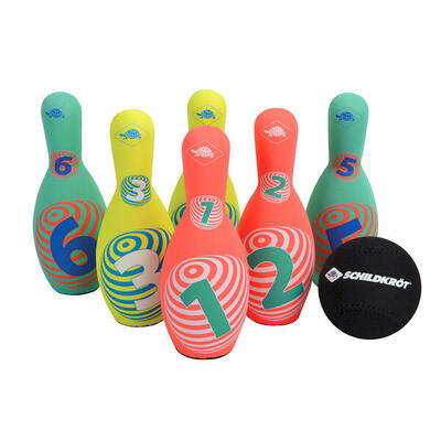 Kegel-Spiel Neopren Pastellfarben Bowling Unisex
