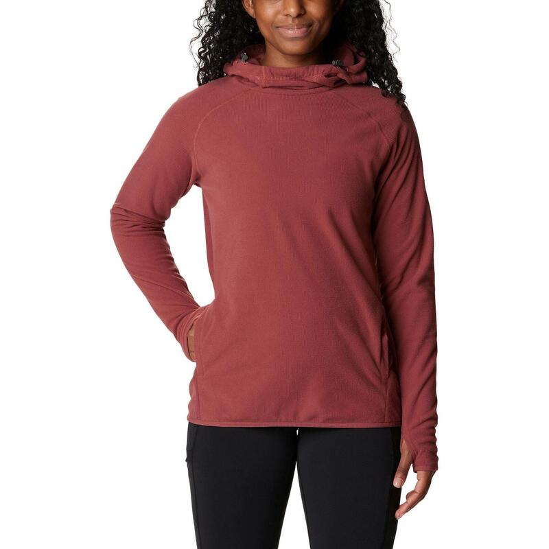 Pullover Back Beauty Hoodie Damen - rot