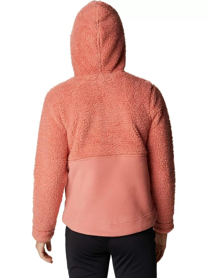 Damska kurtka Columbia Winter Pass Sherpa Hooded z kapturem i zamkiem błyskawicz