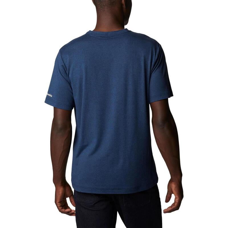 Koszulka sportowa z krótkim rękawem Tech Trail Front Graphic SS Tee - niebieska