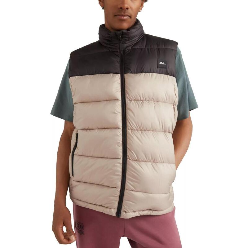 O'Riginals Puffer Bodywarmer Vest - biały