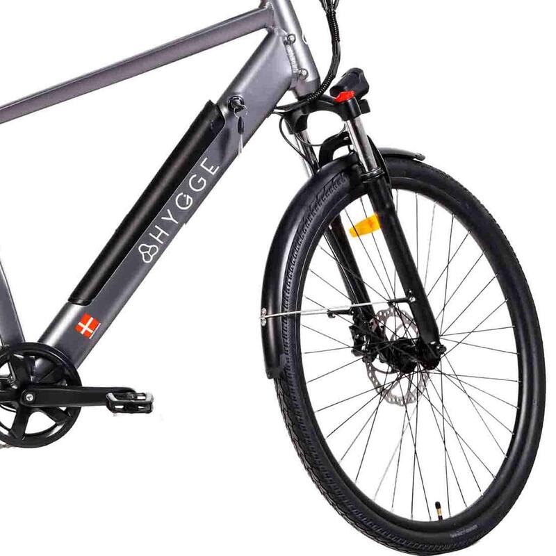 Bicicleta elétrica Hygge Aarhus 2024 com potente motor de 250 W