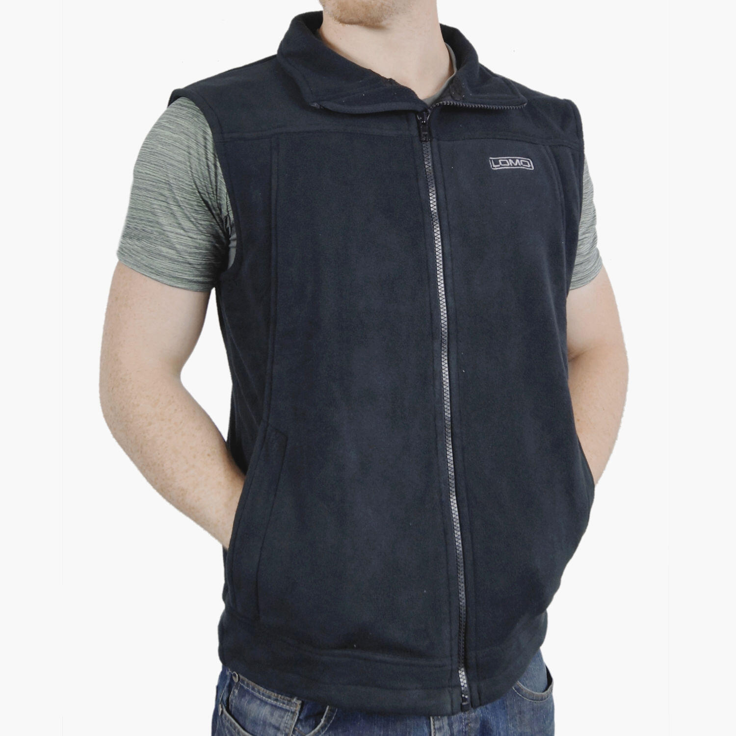 Lomo Water and Windproof Fleece Gilet Jacket 2/7