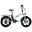 Vester 2025 - Vélo électrique pliable à gros pneus 48V 14Ah - Heron Blanc