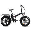 Vester 20" elektrische opvouwbare fiets - 250 W motor, zwart, grote banden