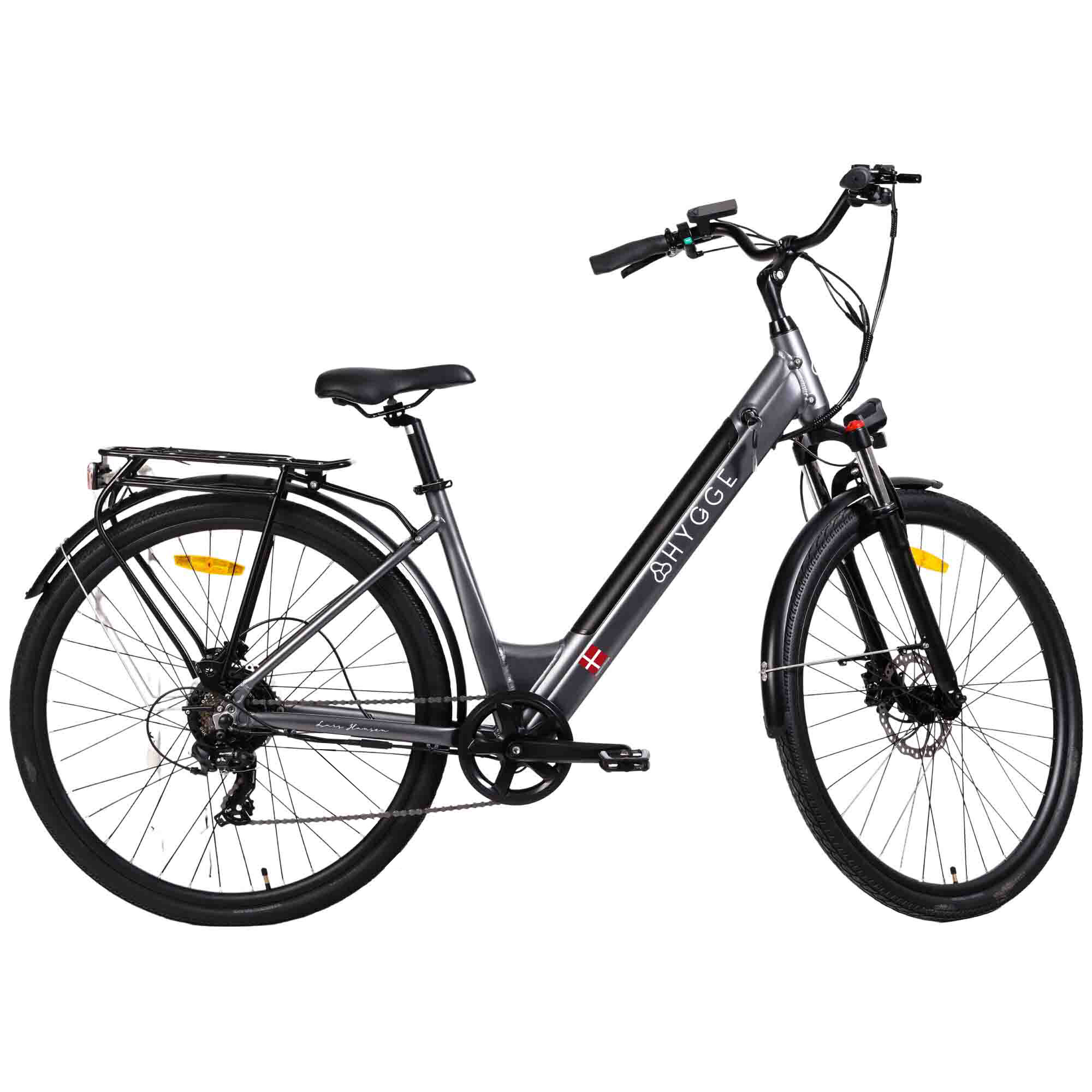 HYGGE BIKES Hygge Aarhus Step 2024 Electric Bike with 250W Motor | Graphite Grey