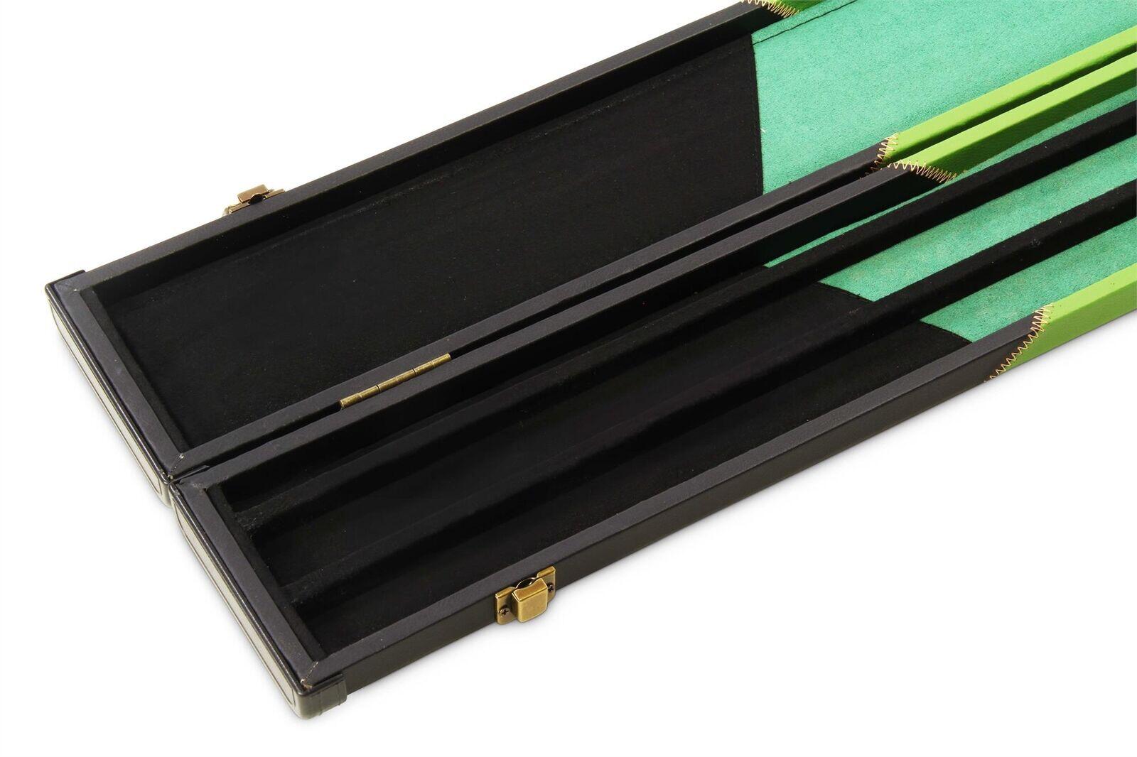 Baize Master 1 Piece WIDE GREEN ARROW Snooker Pool Cue Case - Holds 3 Cues 7/7