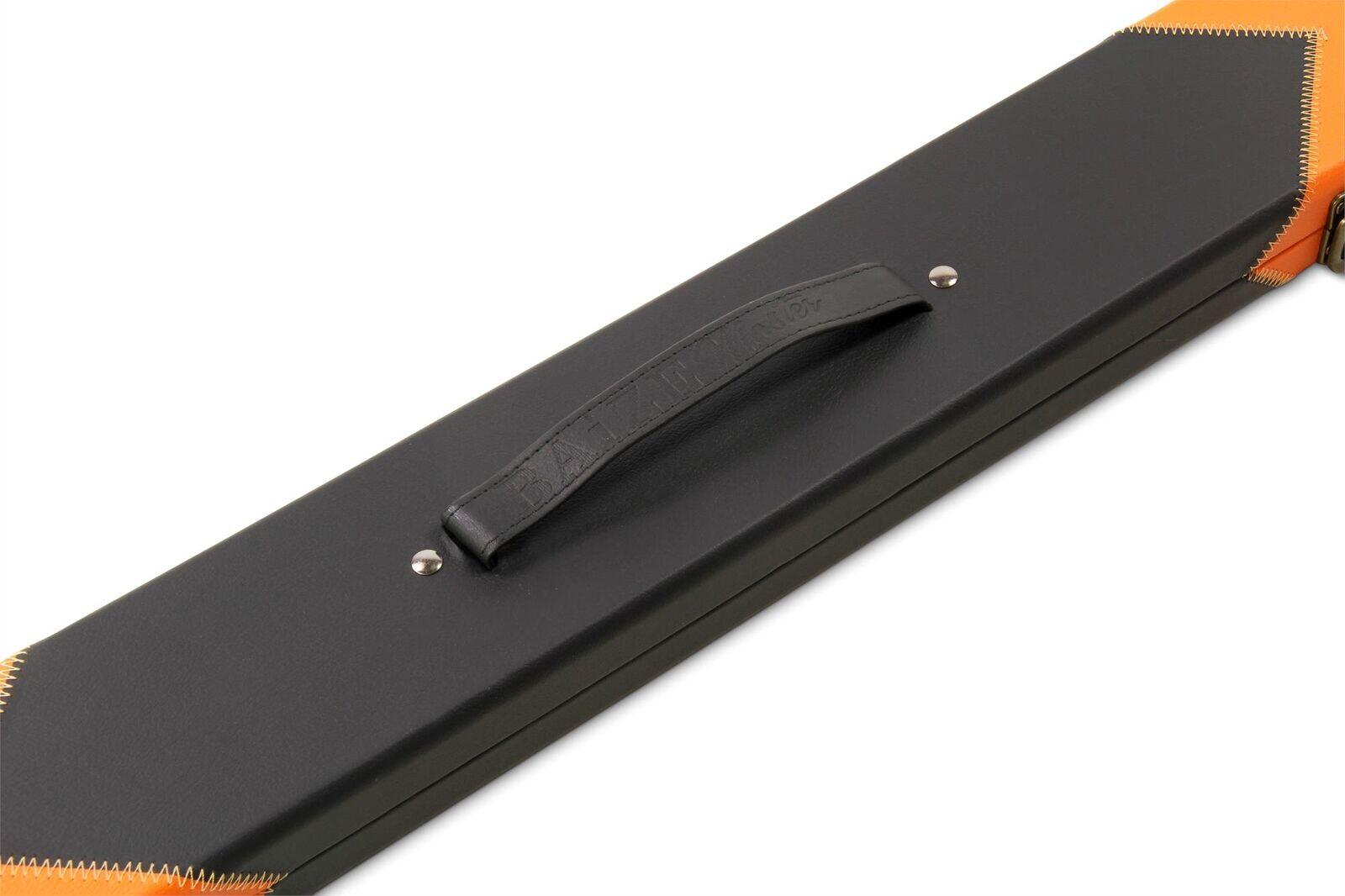 Baize Master 1 Piece WIDE ORANGE ARROW Snooker Pool Cue Case - Holds 3 Cues 4/7