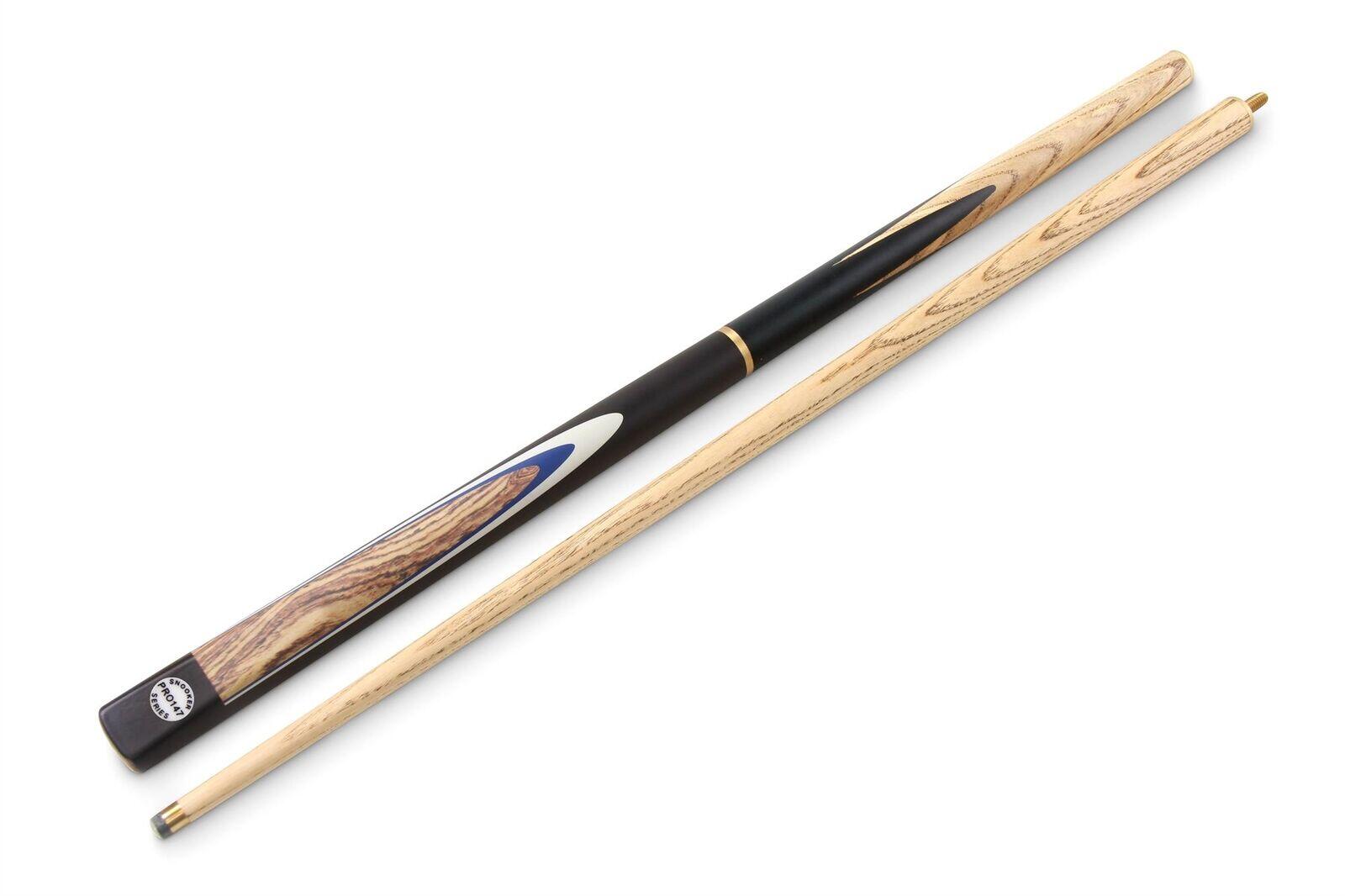 PRO147 48 Inch 3 Piece Kingwood Junior Kids Snooker Pool Cue 10mm Tip 7/7