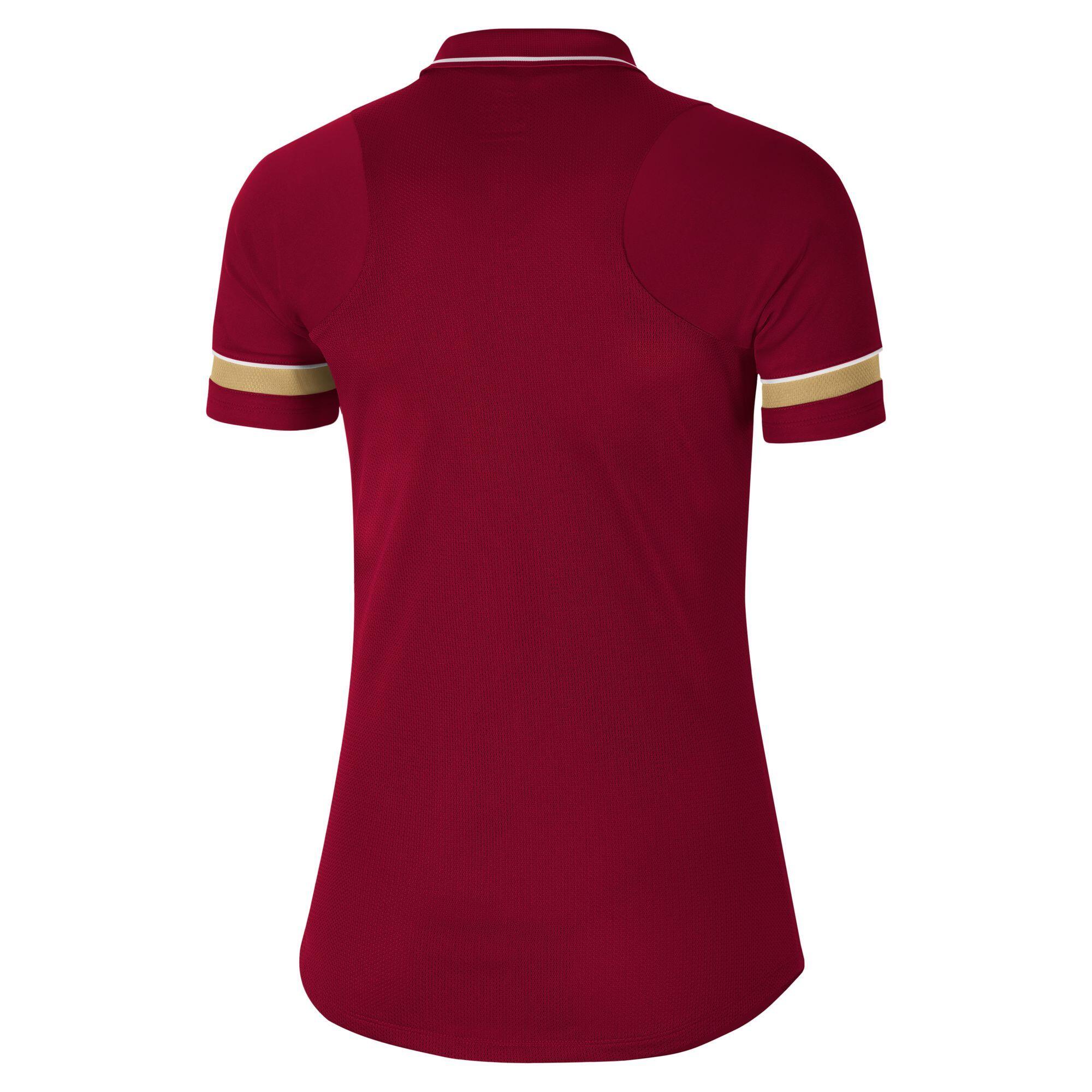 Polo tecnica donna nike team red 3/3