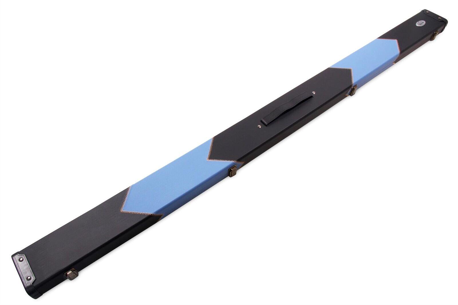 Baize Master 1 Piece WIDE SKY BLUE ARROW Snooker Pool Cue Case - Holds 3 Cues 2/7