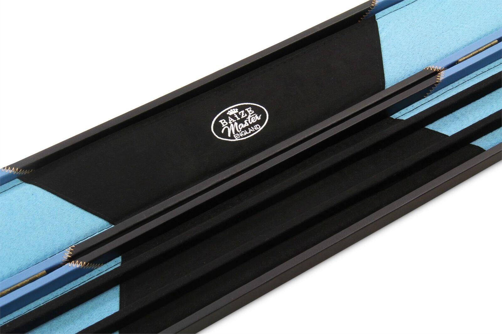 Baize Master 1 Piece WIDE SKY BLUE ARROW Snooker Pool Cue Case - Holds 3 Cues 7/7
