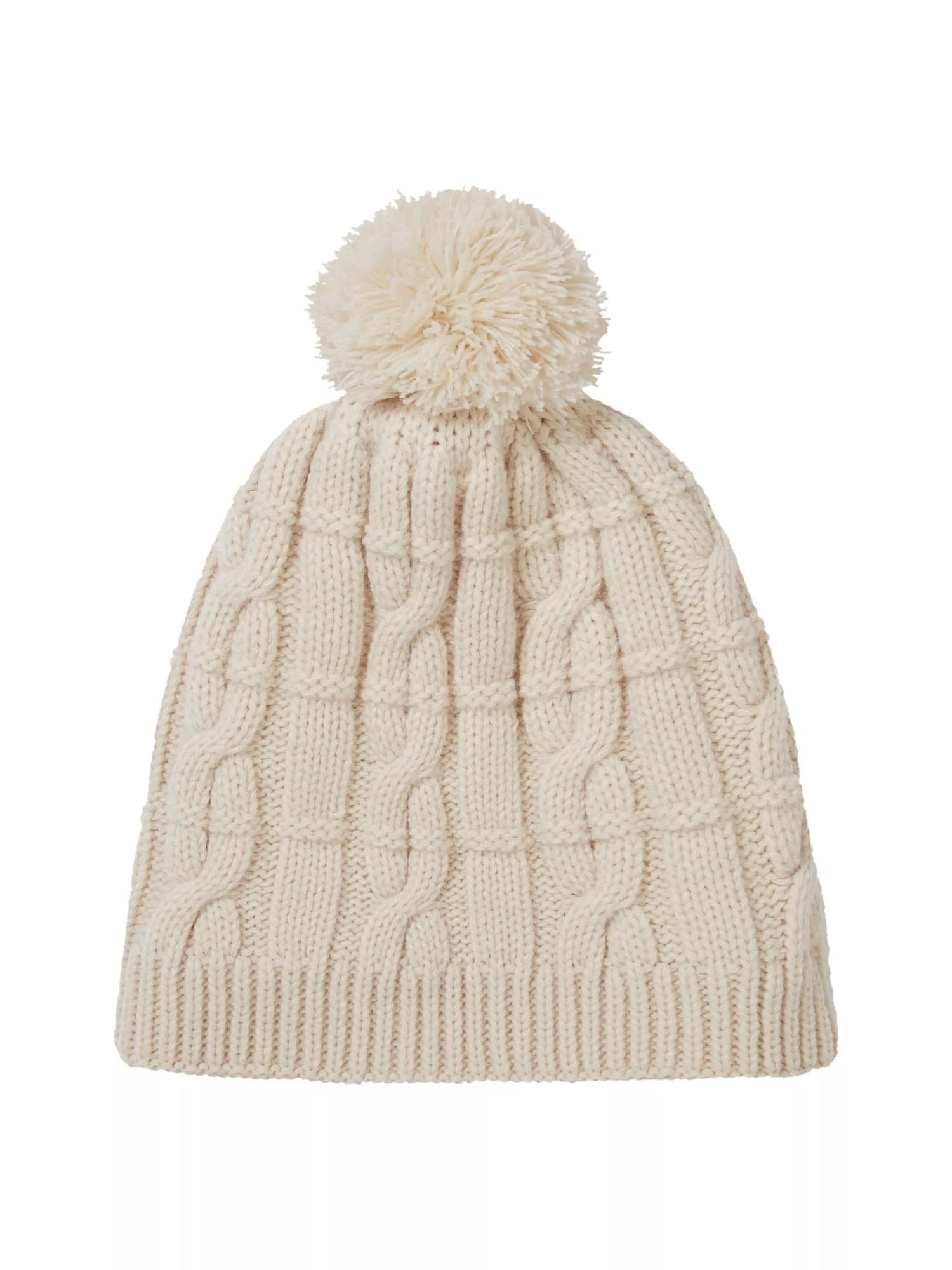 Waterproof Cold Weather Cable Knit Bobble Hat 2/3