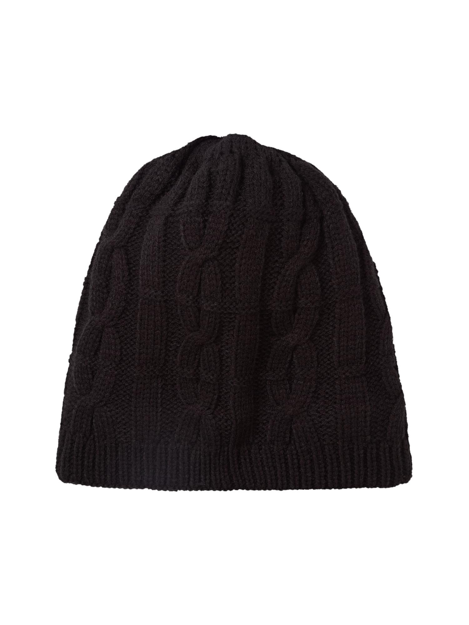 Waterproof Cold Weather Cable Knit Beanie Hat 2/3