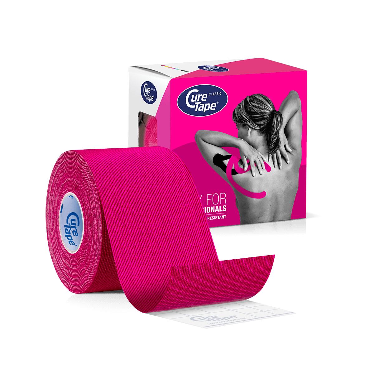 CureTape® Classic kinesiology tape 5cm x 5m Pink 4/5