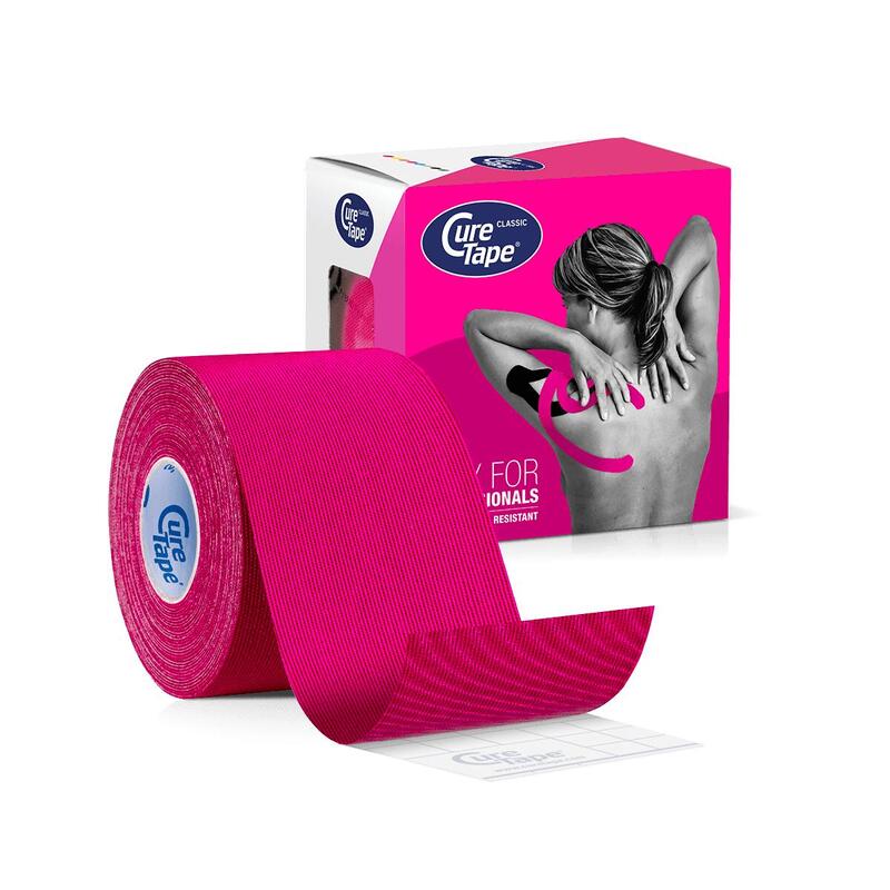 CureTape Classic rosa – kinesiologie tape (kinesiotape)