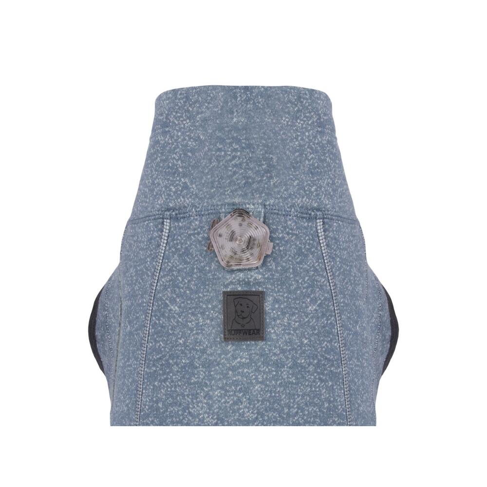 Hemp Hound™ Dog Sweater Slate Blue 3/8