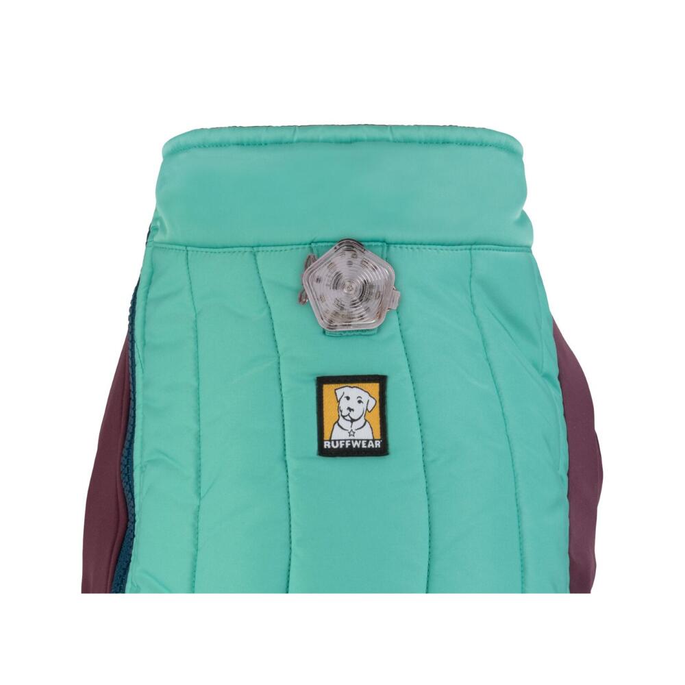 Powder Hound™ Insulated Dog Jacket Aurora Teal 3/8