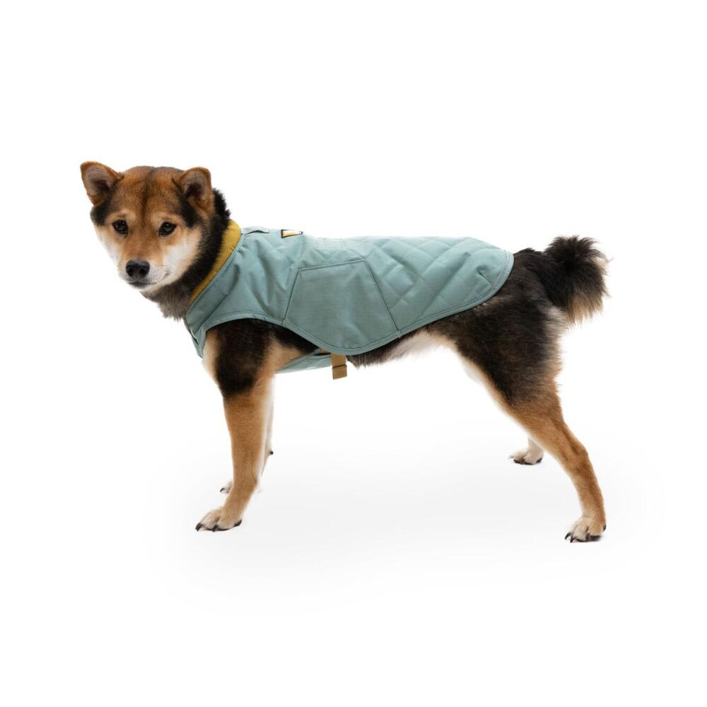 Stumptown™ Quilted Dog Jacket River Rock Green 5/8