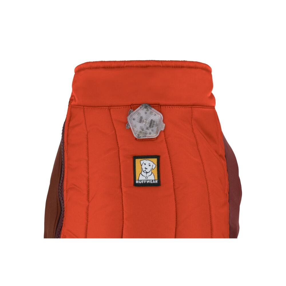 Powder Hound™ Insulated Dog Jacket Persimmon Orange 3/8