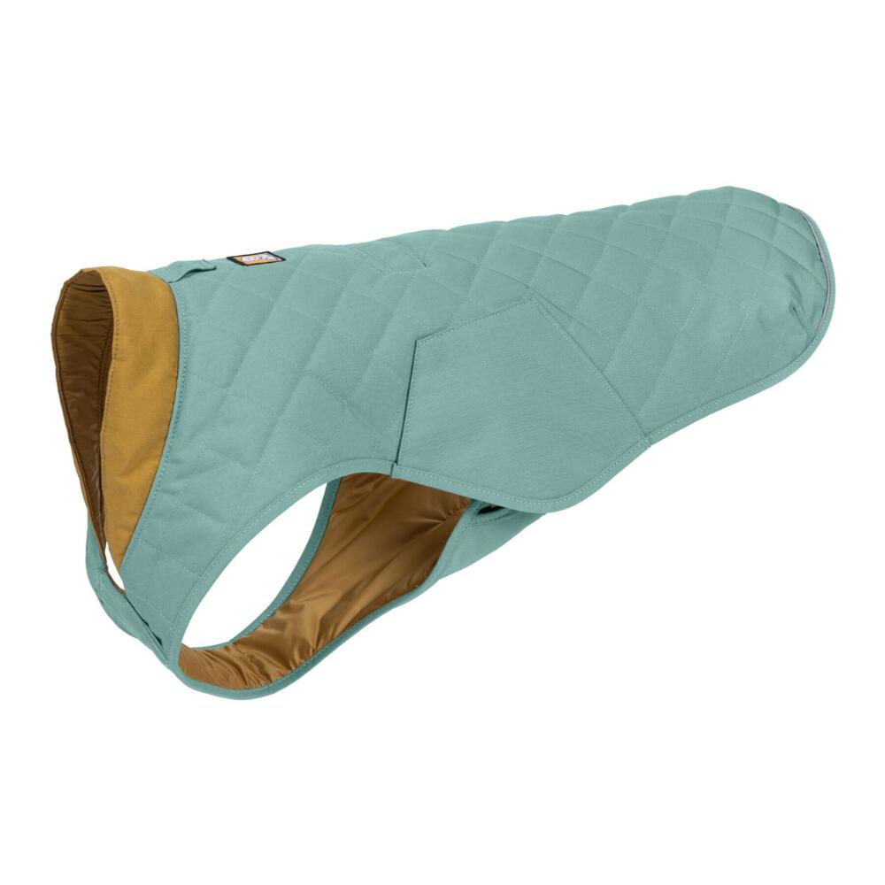 Stumptown™ Quilted Dog Jacket River Rock Green 1/8