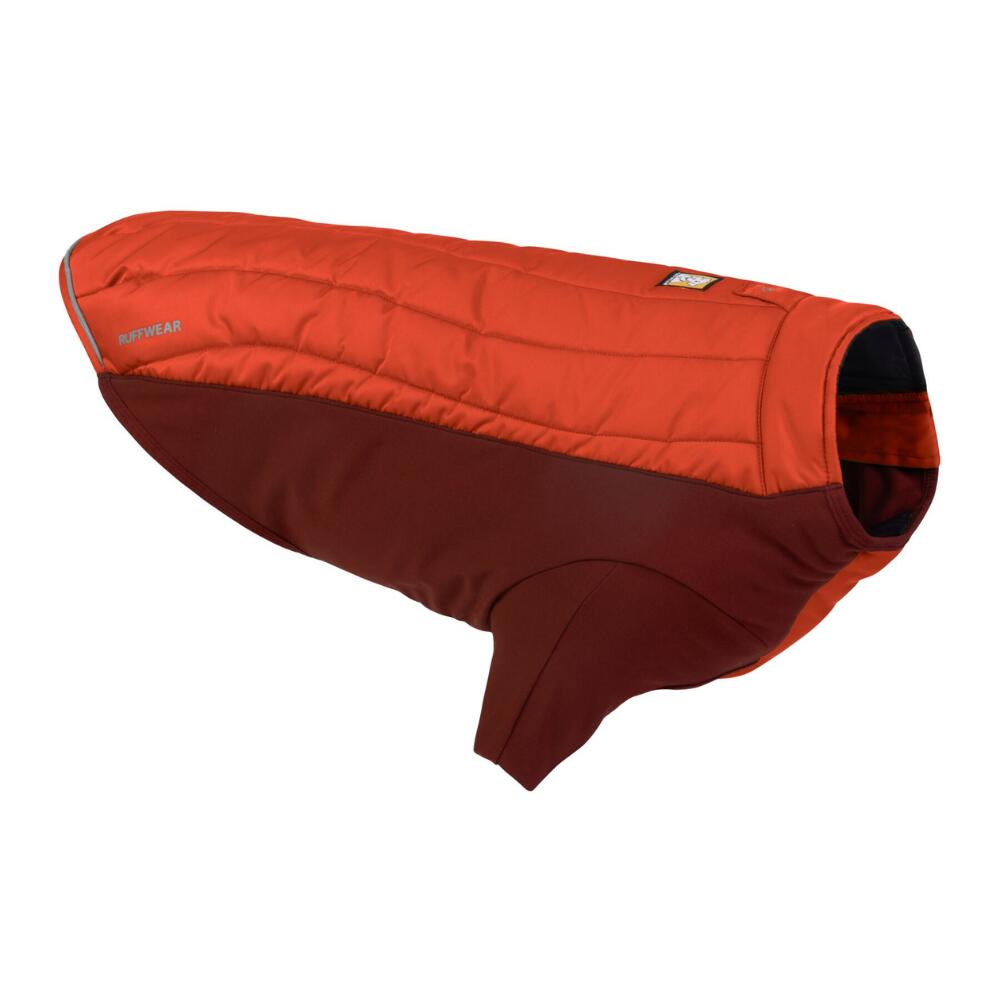 Powder Hound™ Insulated Dog Jacket Persimmon Orange 2/8