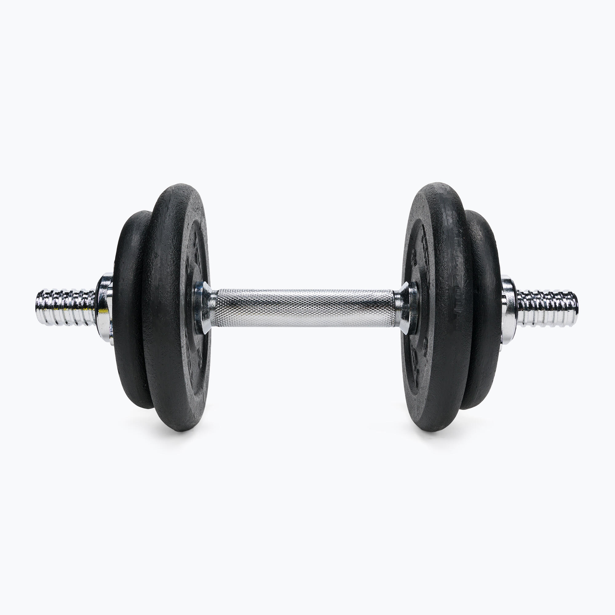 Un set di manubri in ghisa in una valigia TOORX, 20 kg 3/4