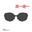 Bette SS003 Adult Unisex Foldable Sunglasses - Black/Dark Grey