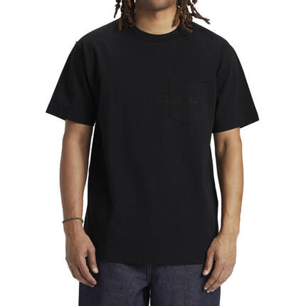 T-shirt DC Shoes 1994 Short Sleeve Knit, Noir, Hommes
