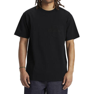T-shirt dc shoes 1994 short sleeve knit. zwart. mannen