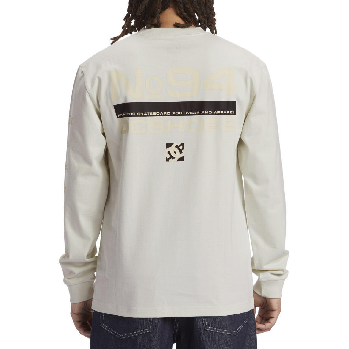 Camisola DC Shoes Static 94 Hls, Bege, Homens 2/4
