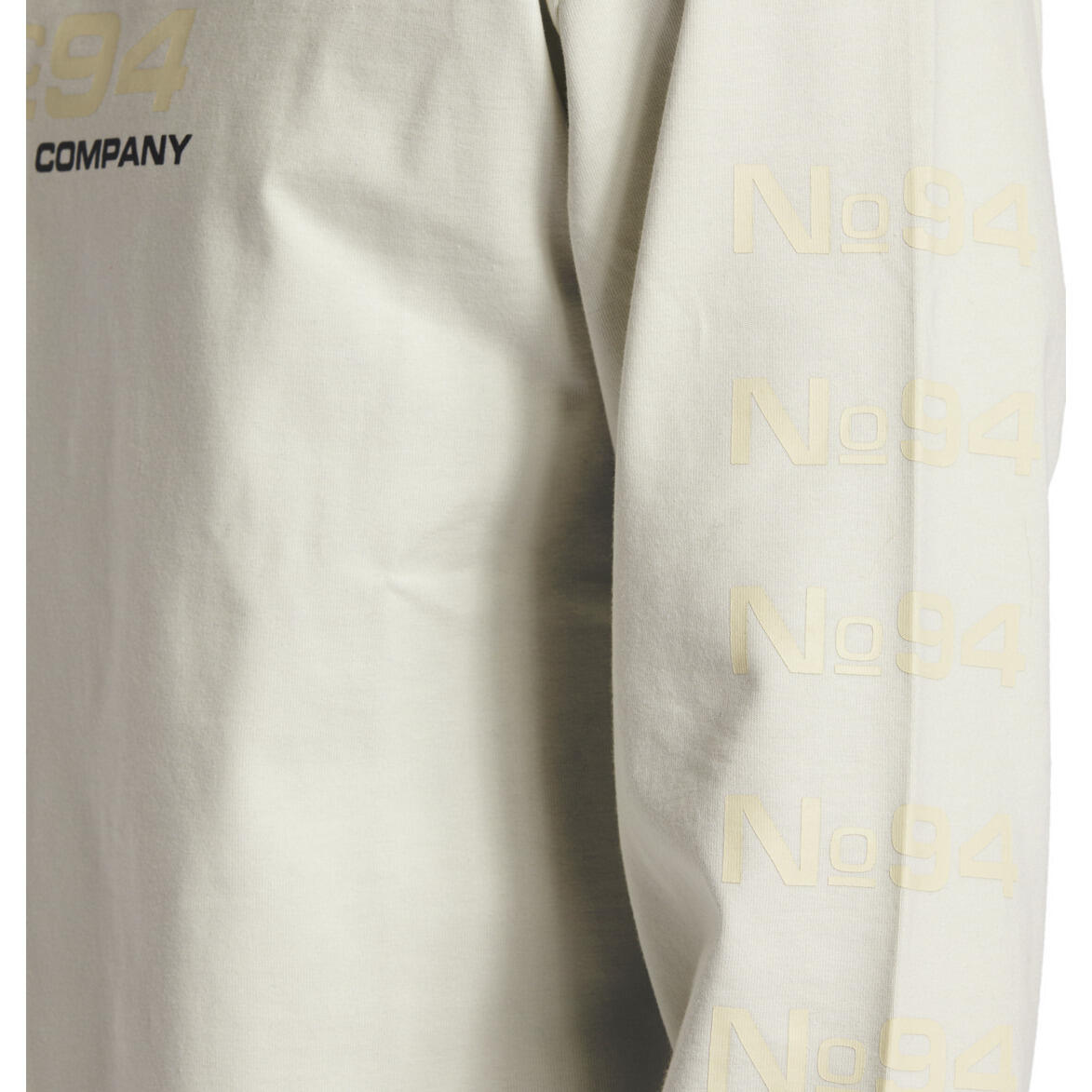 Camisola DC Shoes Static 94 Hls, Bege, Homens 3/4