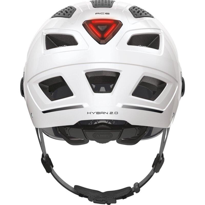 Casque Vélo Hyban 2.0 Ace Blanc Polaire M 52-58 Cm