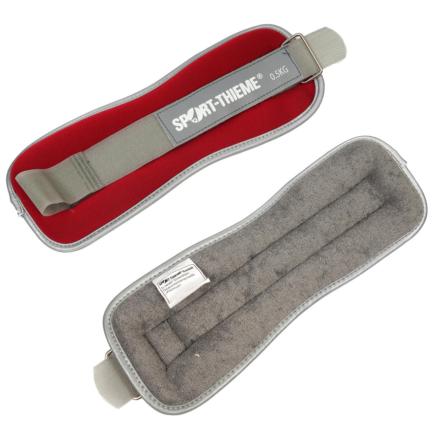 Weight Cuffs Premium 0.5 kg, red Fitness / Krafttraining Unisex 4/6