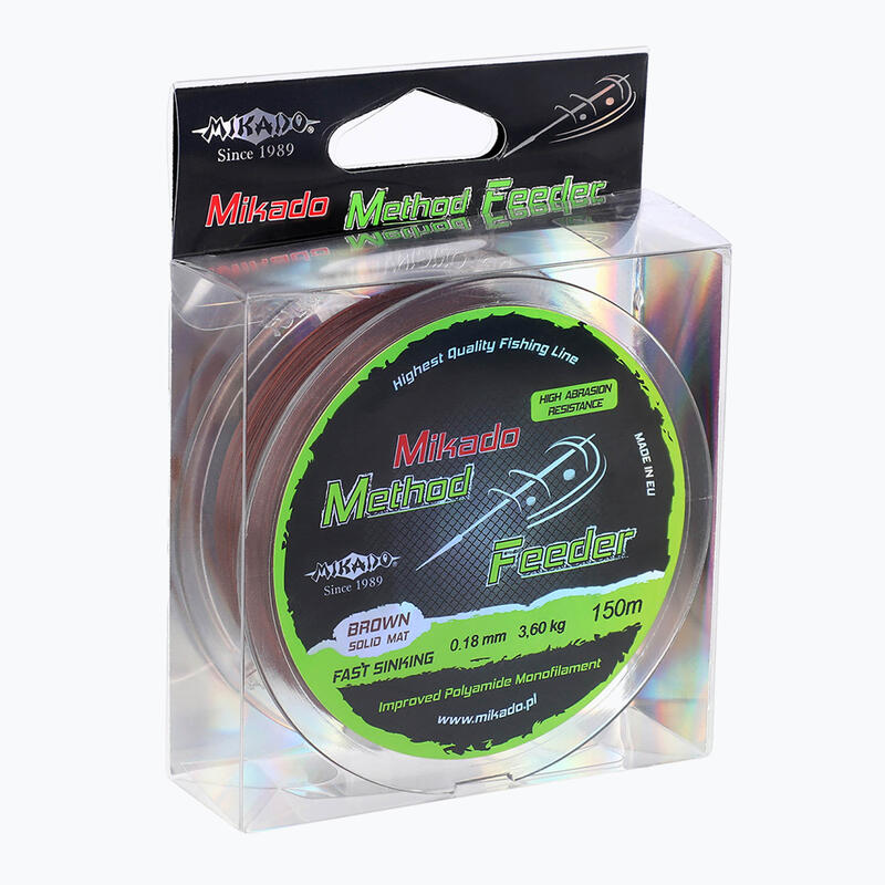 Monofilament Pescuit la Crap Method Feeder, Maro