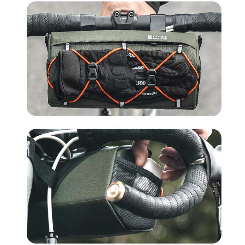 Sakwa rowerowa na kierownicę Rockbros W012 sztywna 5/7