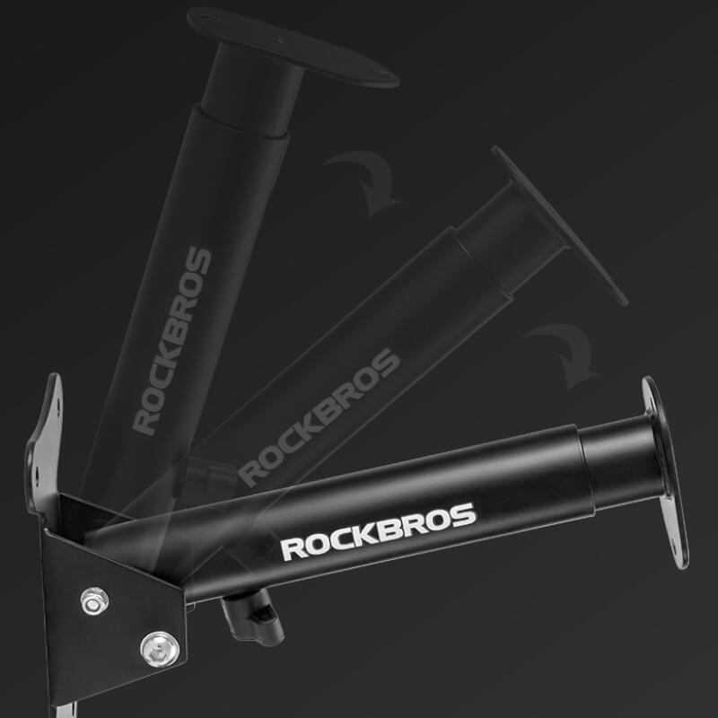 Wieszak rowerowy ścienny za ramę Rockbros BN-W045 z hakiem na kask 7/7